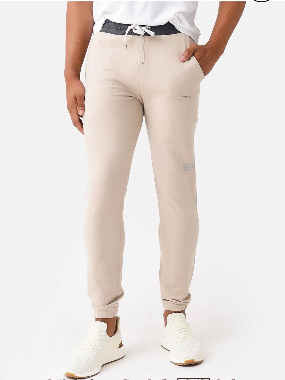 Vuori Men’s Balboa Sweatpant Cream Size Medium